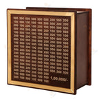 Wooden Money Saving Box for ₹1 Lakh Goal – Piggy Bank for Adults & Kids